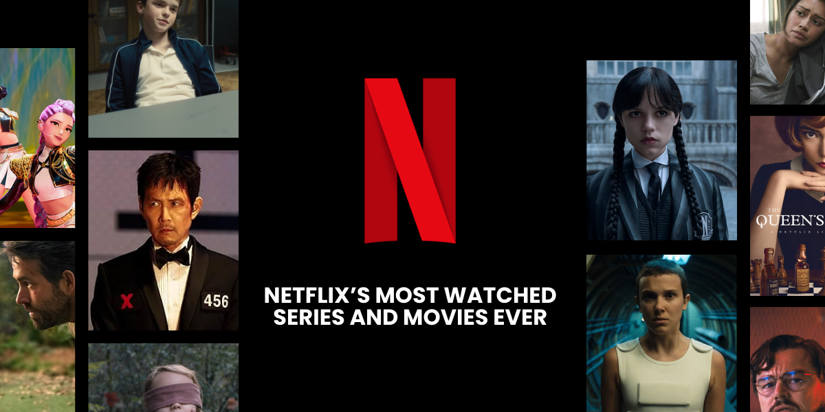Netflix’s Most Watched Series and Movies Ever